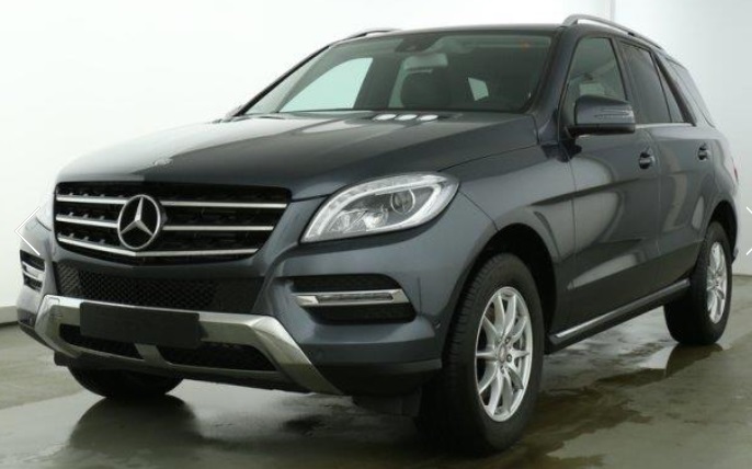 Left hand drive MERCEDES ML CLASS 250